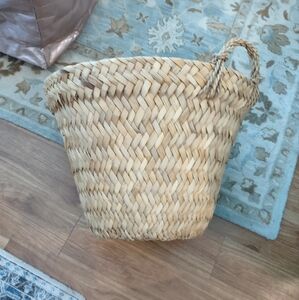 NWT Sundance Woven Pricilla Floor Basket